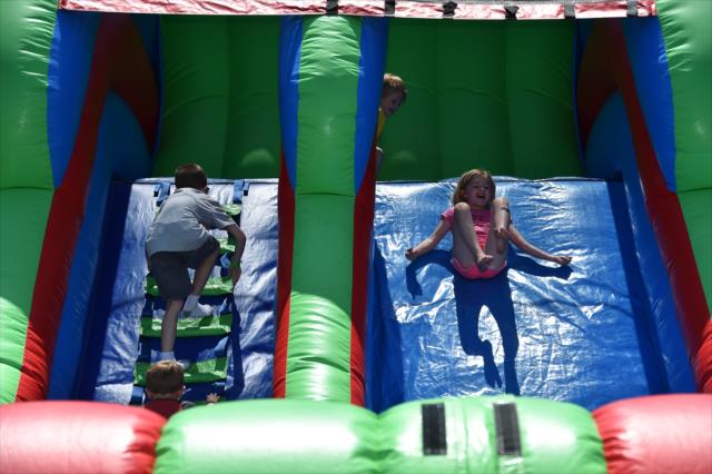 Kids having fun in the Kids Zone -- Photo by: Dana Garrett