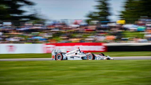 Will Power streaks toward Turn 8 during the INDYCAR Grand Prix at the Indianapolis Motor Speedway -- Photo by: Karl Zemlin