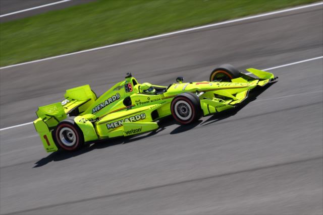 Simon Pagenaud on course during the INDYCAR Grand Prix at the Indianapolis Motor Speedway -- Photo by: Matt Fraver