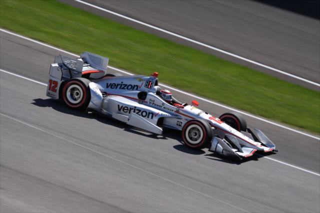 Will Power rolls through Turn 14 during the INDYCAR Grand Prix at the Indianapolis Motor Speedway -- Photo by: Matt Fraver