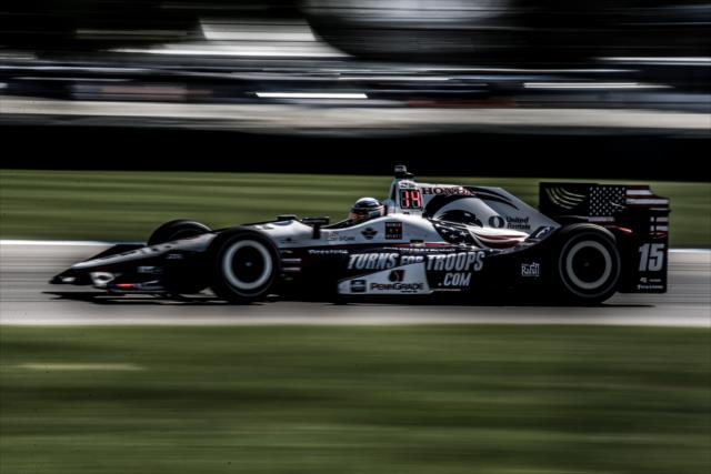 Graham Rahal during the INDYCAR Grand Prix -- Photo by: Shawn Gritzmacher