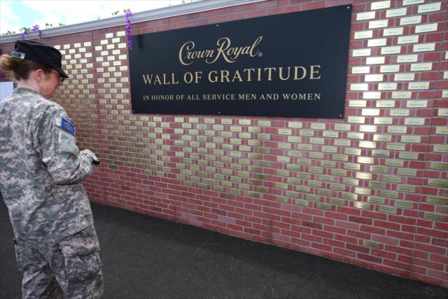 Crown Royal Wall of Gratitude -- Photo by: Bret Kelley