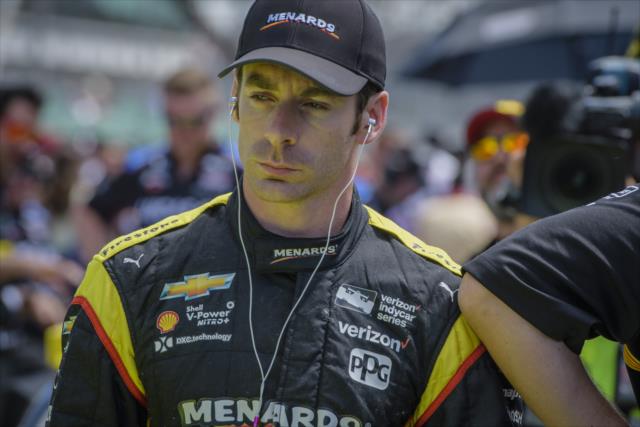 Simon Pagenaud prepares for Indianapolis 500 qualifying -- Photo by: Forrest Mellott