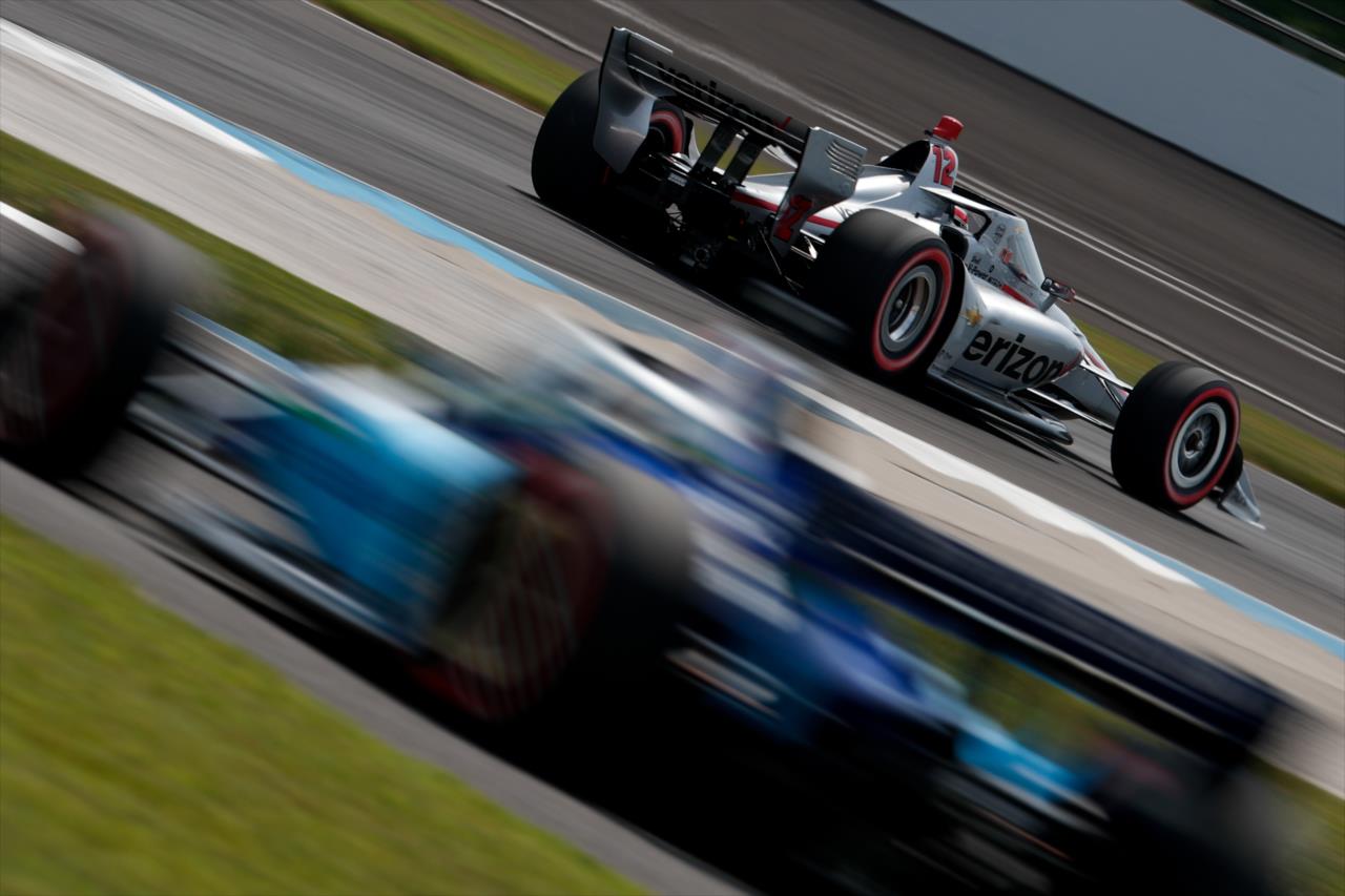 Will Power on course during the 2020 GMR Grand Prix at Indianapolis -- Photo by: Joe Skibinski