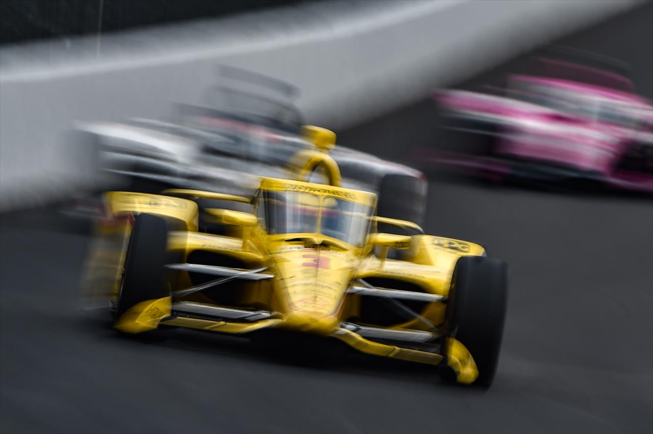 Practice for the Indianapolis 500 at the Indianapolis Motor Speedway Thursday, August 13, 2020 -- Photo by: Chris Owens