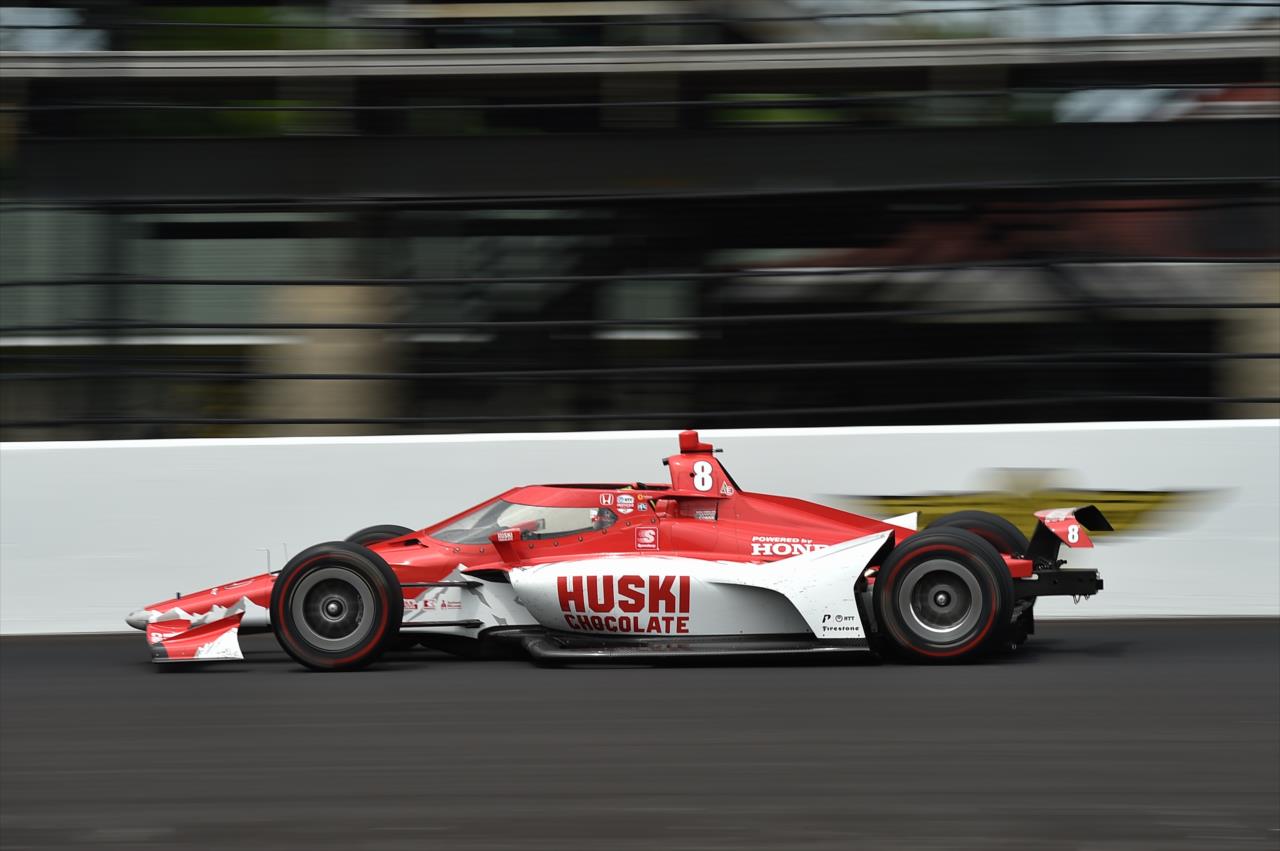 Marcus Ericsson during practice for the Indianapolis 500 at the Indianapolis Motor Speedway Thursday, August 13, 2020 -- Photo by: Chris Owens