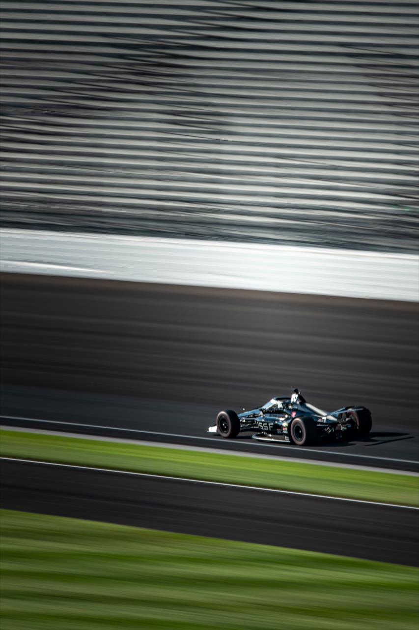 Ed Carpenter during qualifying for the Indianapolis 500 at the Indianapolis Motor Speedway Saturday, August 15, 2020 -- Photo by: Karl Zemlin