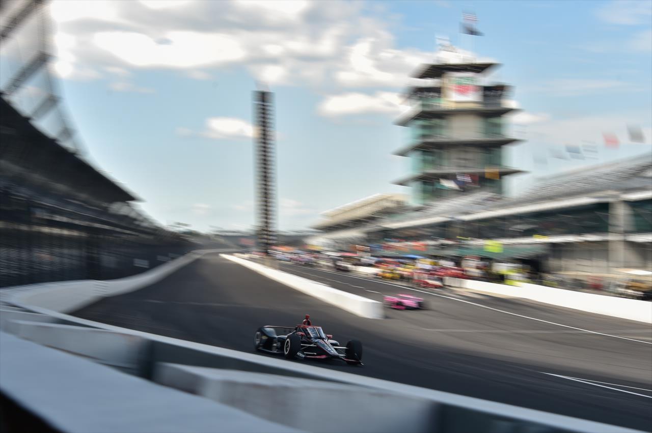 Will Power during practice for the Indianapolis 500 at the Indianapolis Motor Speedway Friday, August 14, 2020 -- Photo by: Chris Owens