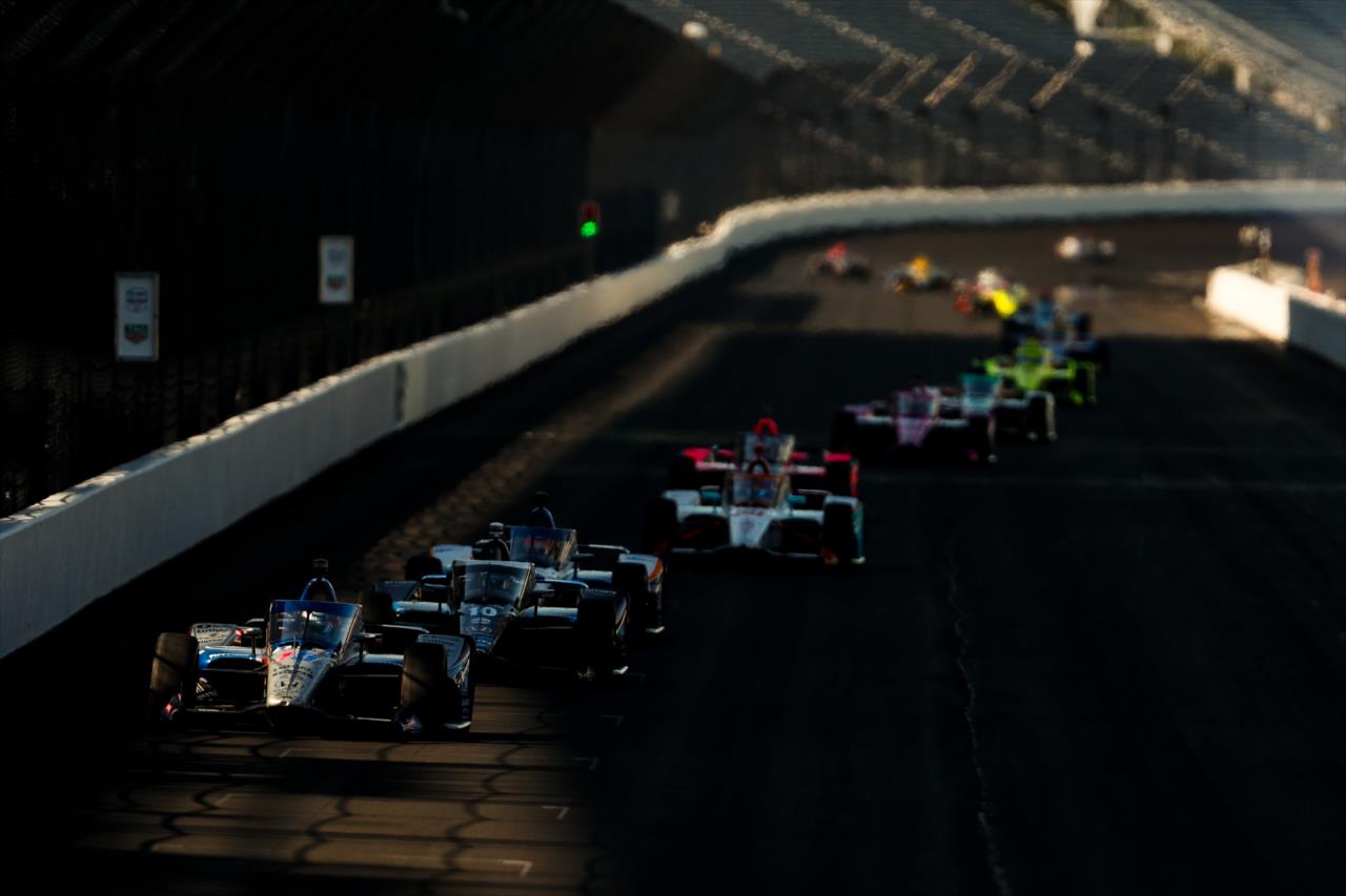 Graham Rahal on Pole Day for the Indianapolis 500 at the Indianapolis Motor Speedway Sunday, August 16, 2020 -- Photo by: Joe Skibinski