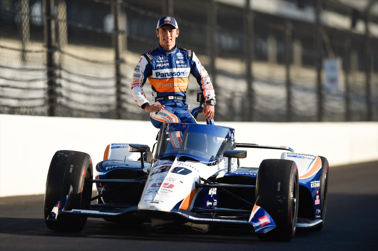 Takuma Sato during the Day After Shoot for the Indianapolis 500 at the Indianapolis Motor Speedway Monday, August 17, 2020 -- Photo by: Chris Owens