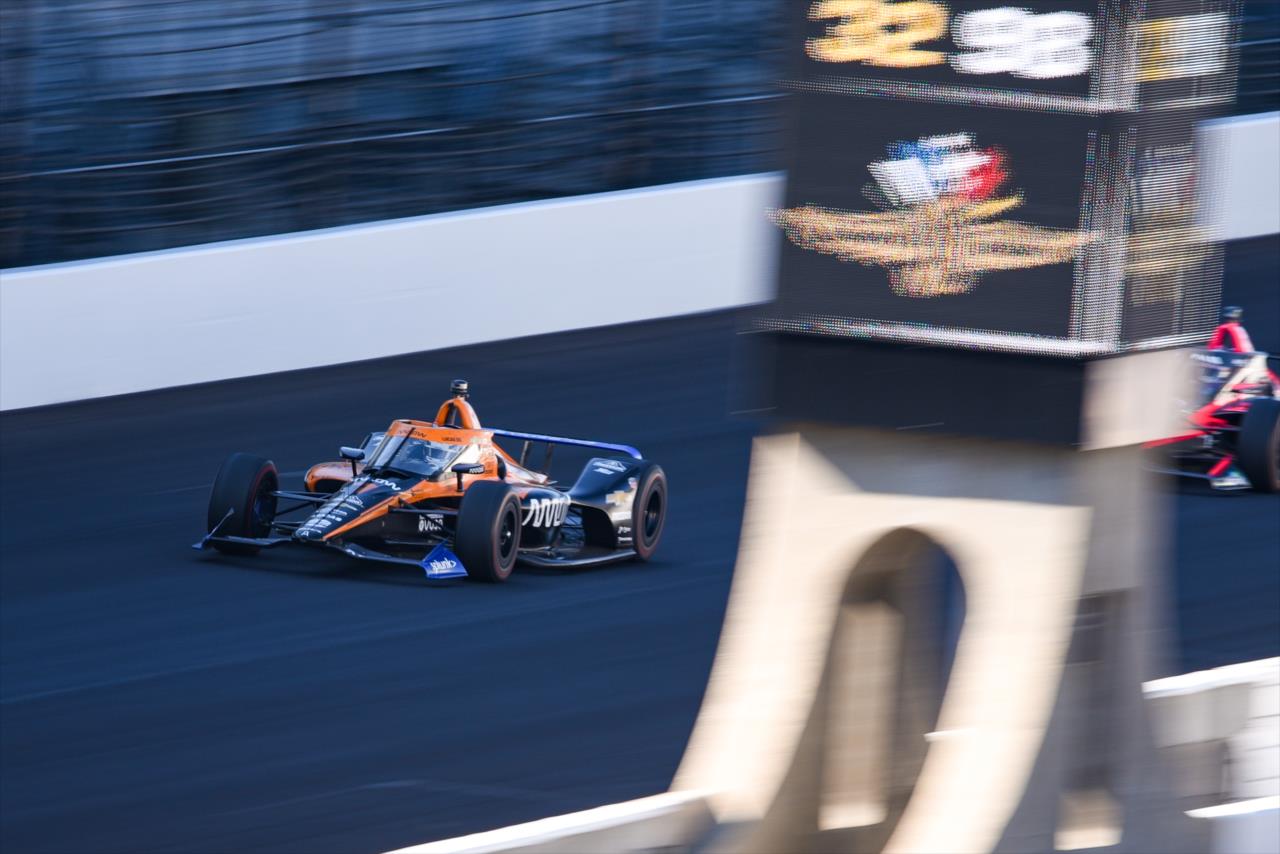 Oliver Askew on Pole Day for the Indianapolis 500 at the Indianapolis Motor Speedway Sunday, August 16, 2020 -- Photo by: James  Black