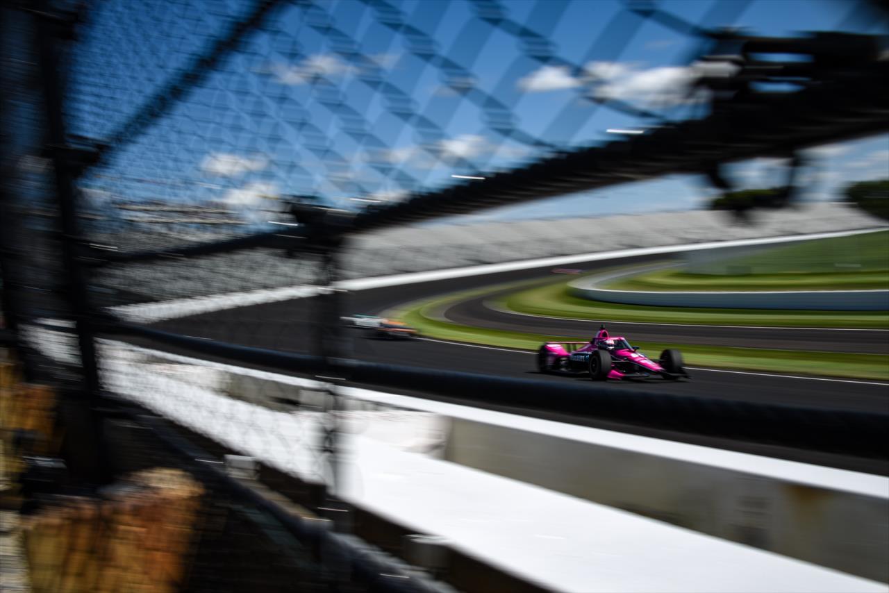 Jack Harvey on Pole Day for the Indianapolis 500 at the Indianapolis Motor Speedway Sunday, August 16, 2020 -- Photo by: James  Black