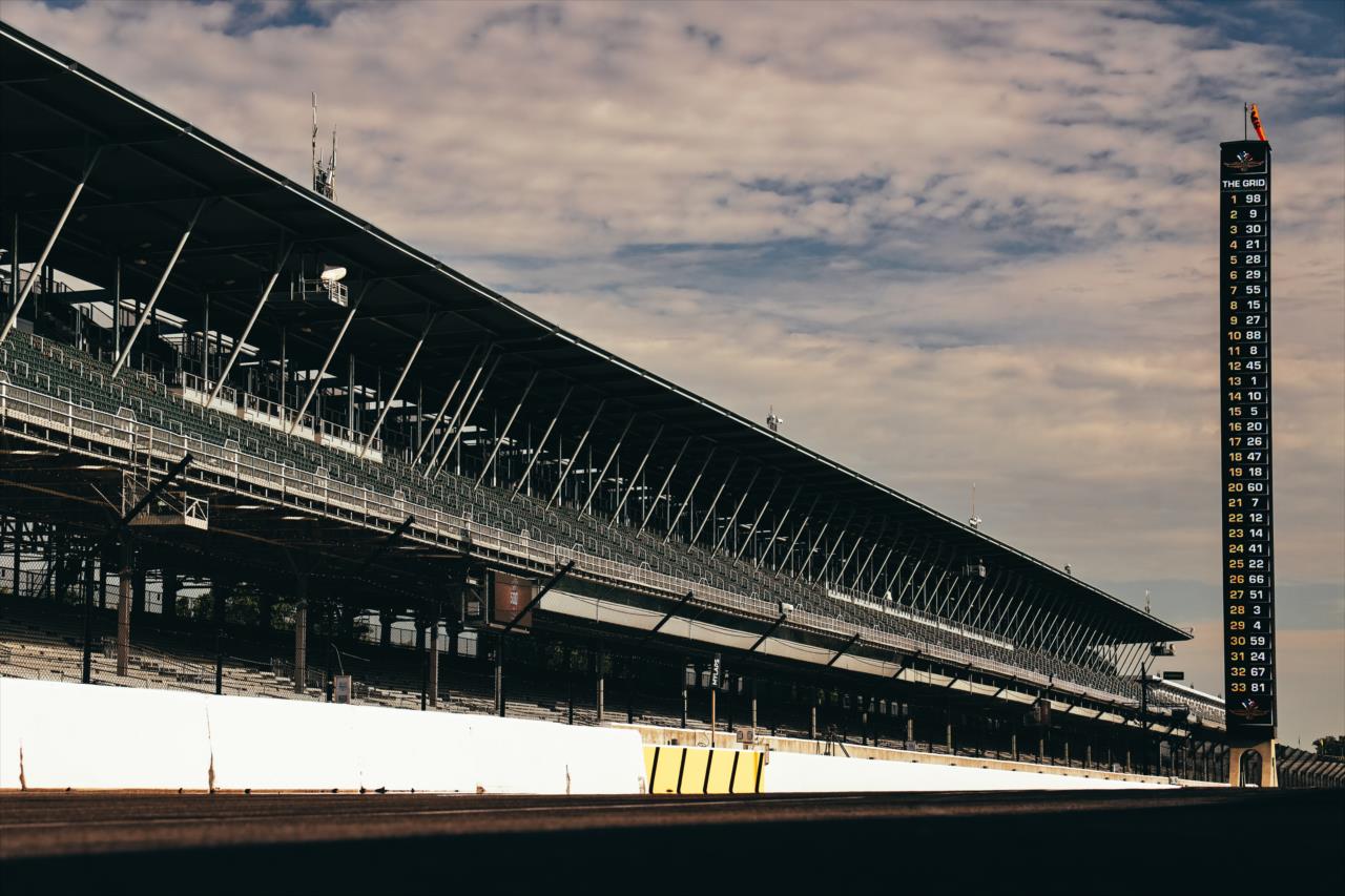 Indianapolis 500 Front Row Photo Shoot - Monday, August 17, 2020