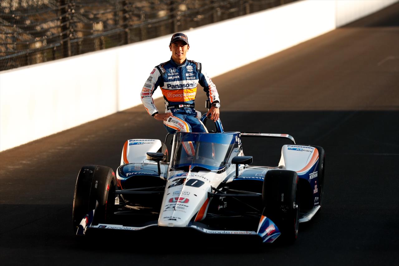 Takuma Sato during the Day After Shoot for the Indianapolis 500 at the Indianapolis Motor Speedway Monday, August 17, 2020 -- Photo by: Joe Skibinski