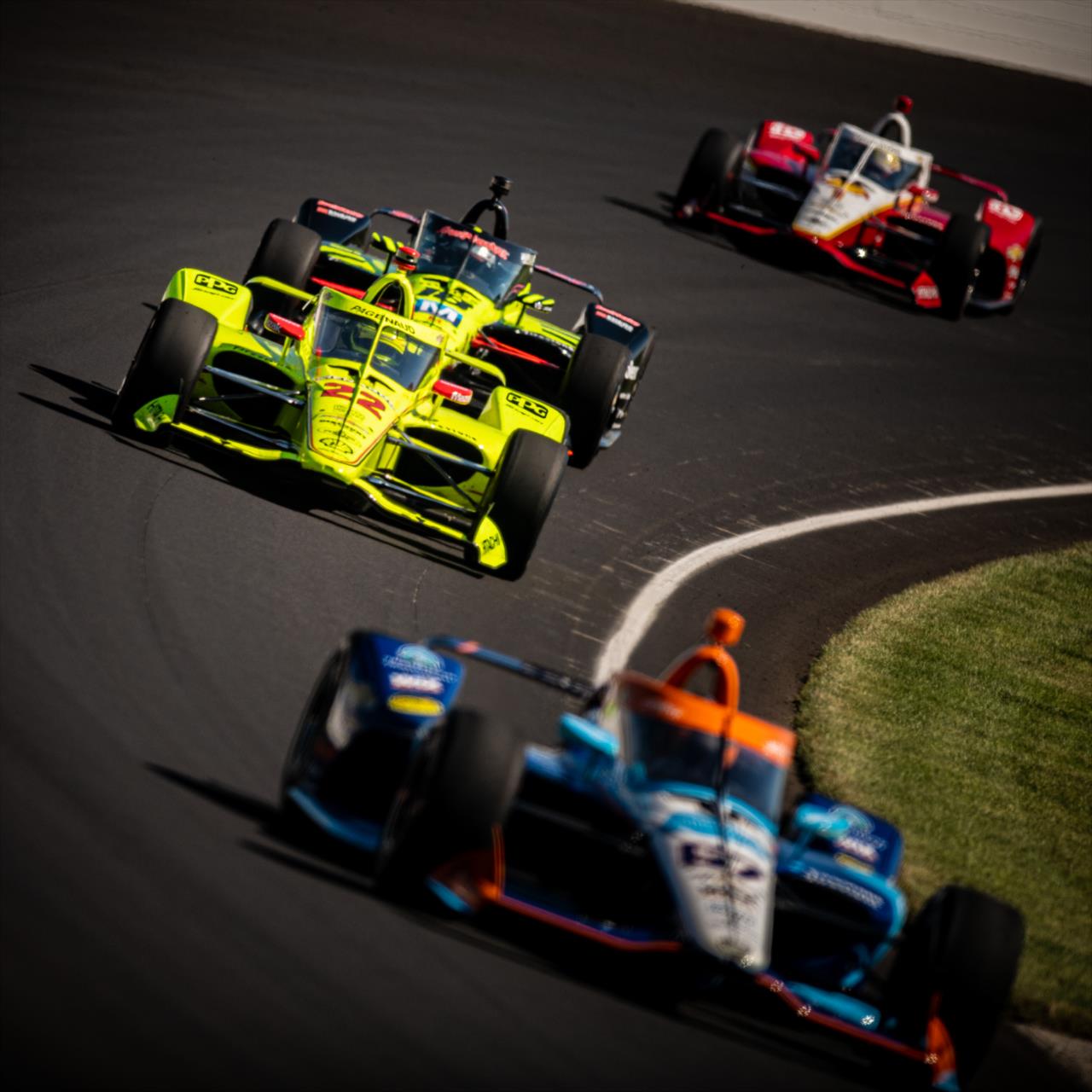 Simon Pagenaud on Pole Day for the Indianapolis 500 at the Indianapolis Motor Speedway Sunday, August 16, 2020 -- Photo by: Karl Zemlin