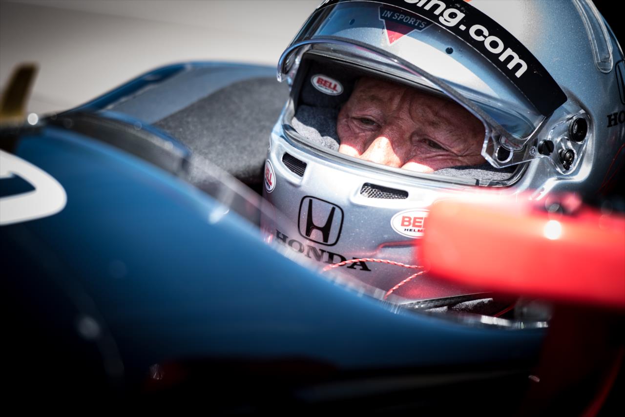 Mario Aandretti during Indianapolis 500 Miller Lite Carb Day at the Indianapolis Motor Speedway Friday, August 21, 2020 -- Photo by: James  Black