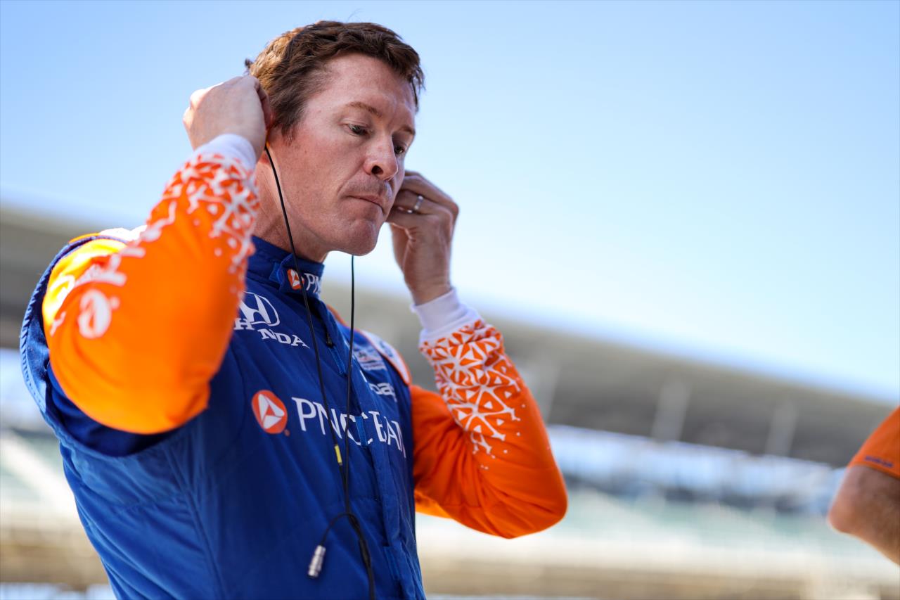 Scott Dixon during Indianapolis 500 Miller Lite Carb Day at the Indianapolis Motor Speedway Friday, August 21, 2020 -- Photo by: Joe Skibinski