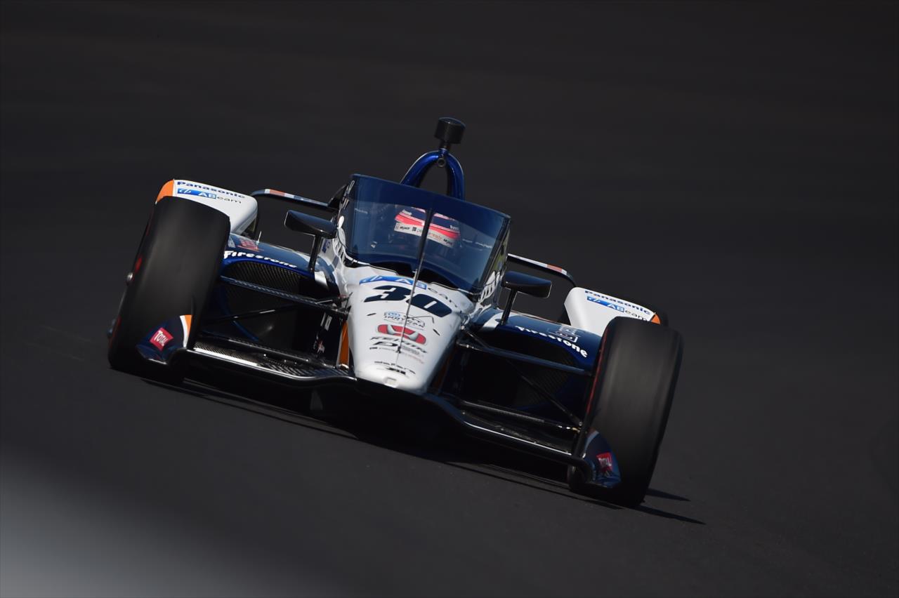 Takuma Sato during Indianapolis 500 Miller Lite Carb Day at the Indianapolis Motor Speedway Friday, August 21, 2020 -- Photo by: Chris Owens