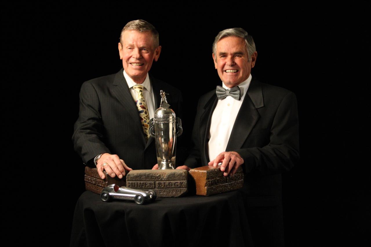 Brothers Bobby Unser (L) and Al Unser (R), combining for seven Indianapolis 500 victories