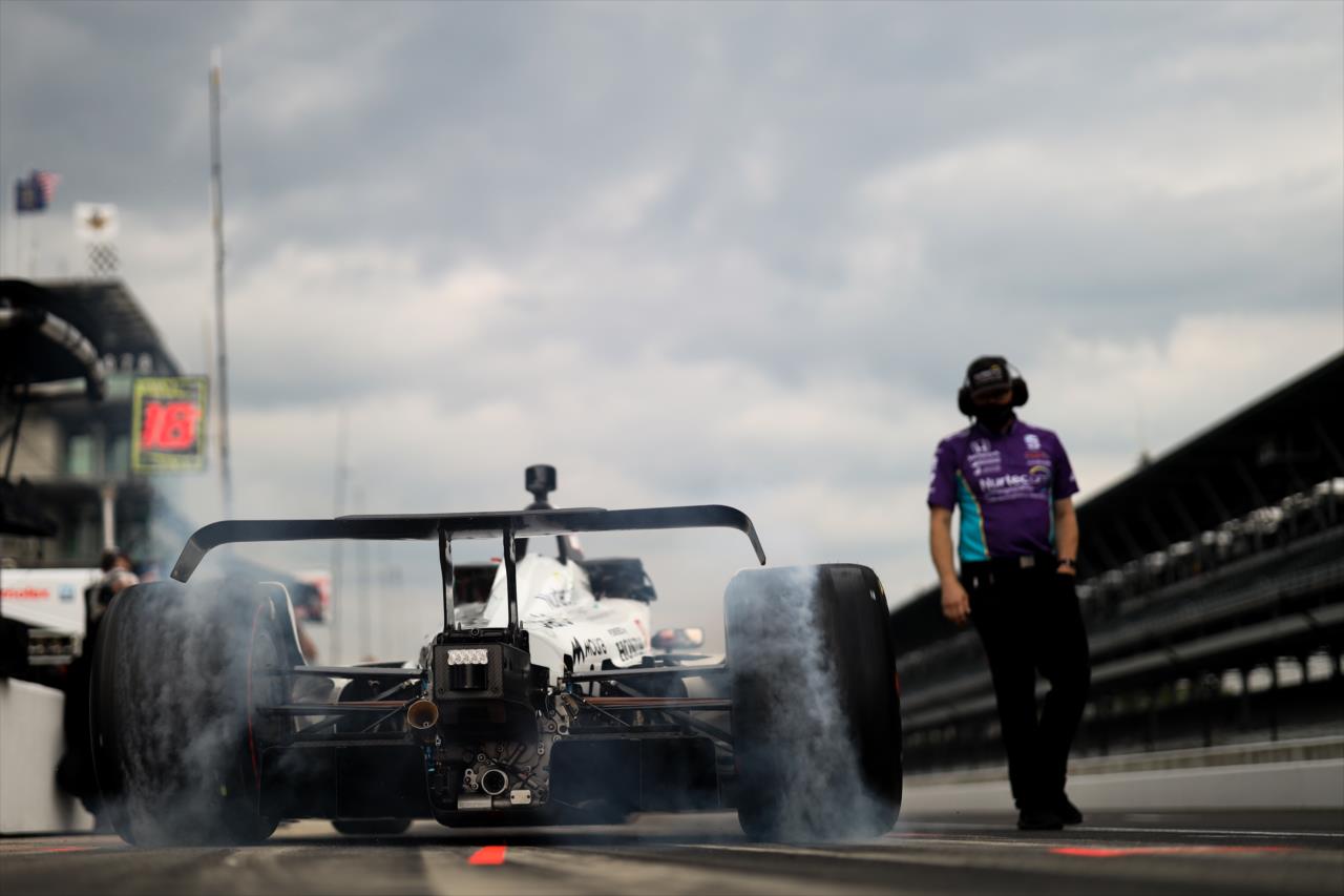 Pietro Fittipaldi - Indianapolis 500 Practice -- Photo by: Joe Skibinski