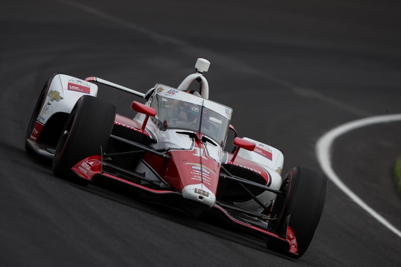 JR Hildebrand - Indianapolis 500 Practice -- Photo by: Joe Skibinski