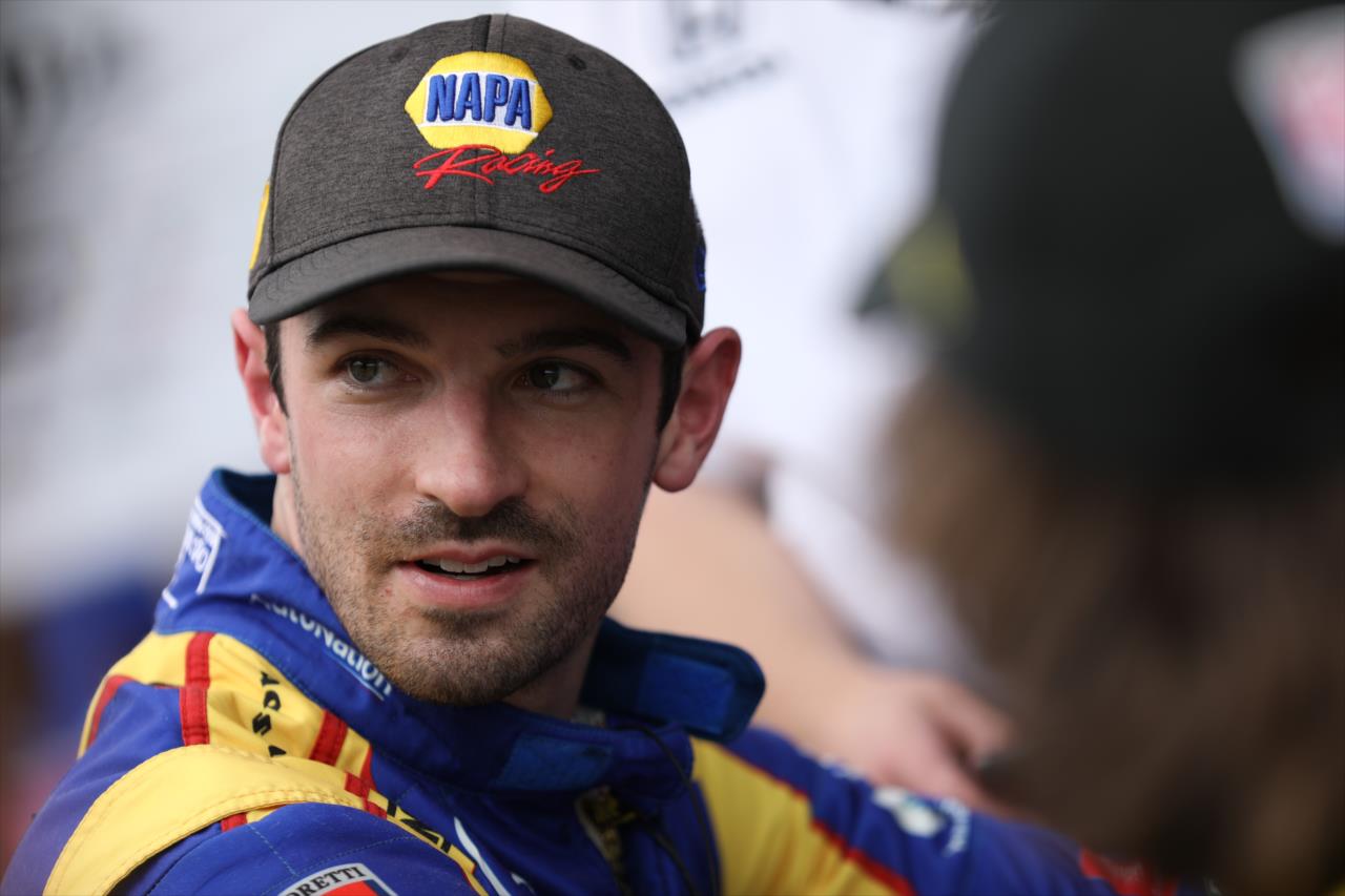 Alexander Rossi - Indianapolis 500 Practice -- Photo by: Matt Fraver