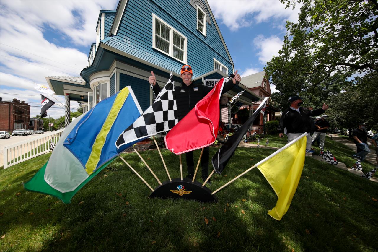 Scott Dixon - Indy 500 Spectacle of Homes -- Photo by: Joe Skibinski