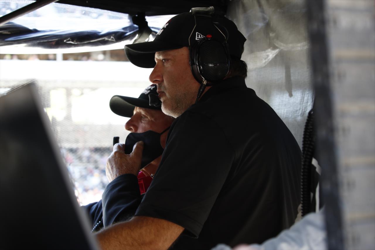 Tony Stewart and A.J. Foyt - 105th Running of the Indianapolis 500 presented by Gainbridge -- Photo by: Chris Jones