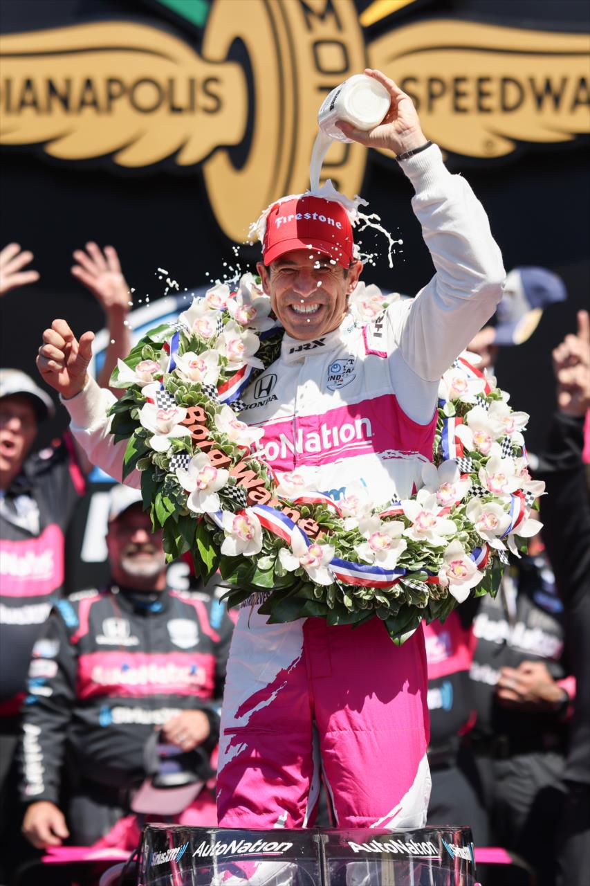 Helio Castroneves - Indianapolis 500 presented by Gainbridge -- Photo by: Chris Owens
