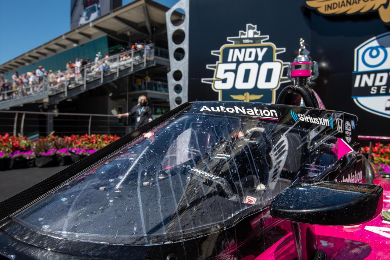 Helio Castroneves - Indianapolis 500 presented by Gainbridge -- Photo by: Doug Mathews