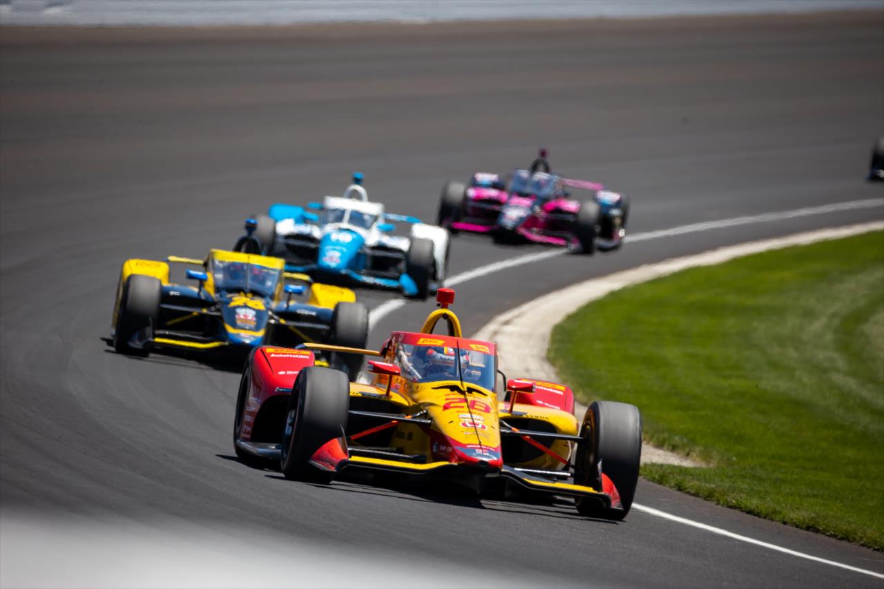 Ryan Hunter-Reay - 105th Running of the Indianapolis 500 presented by Gainbridge -- Photo by: Sean Birkle