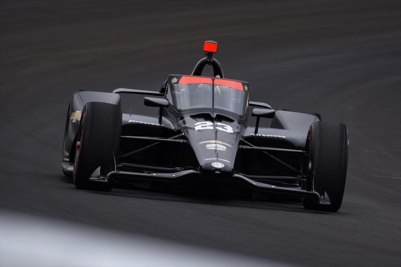 Santino Ferrucci - Indianapolis 500 Open Test - By: James Black -- Photo by: James  Black