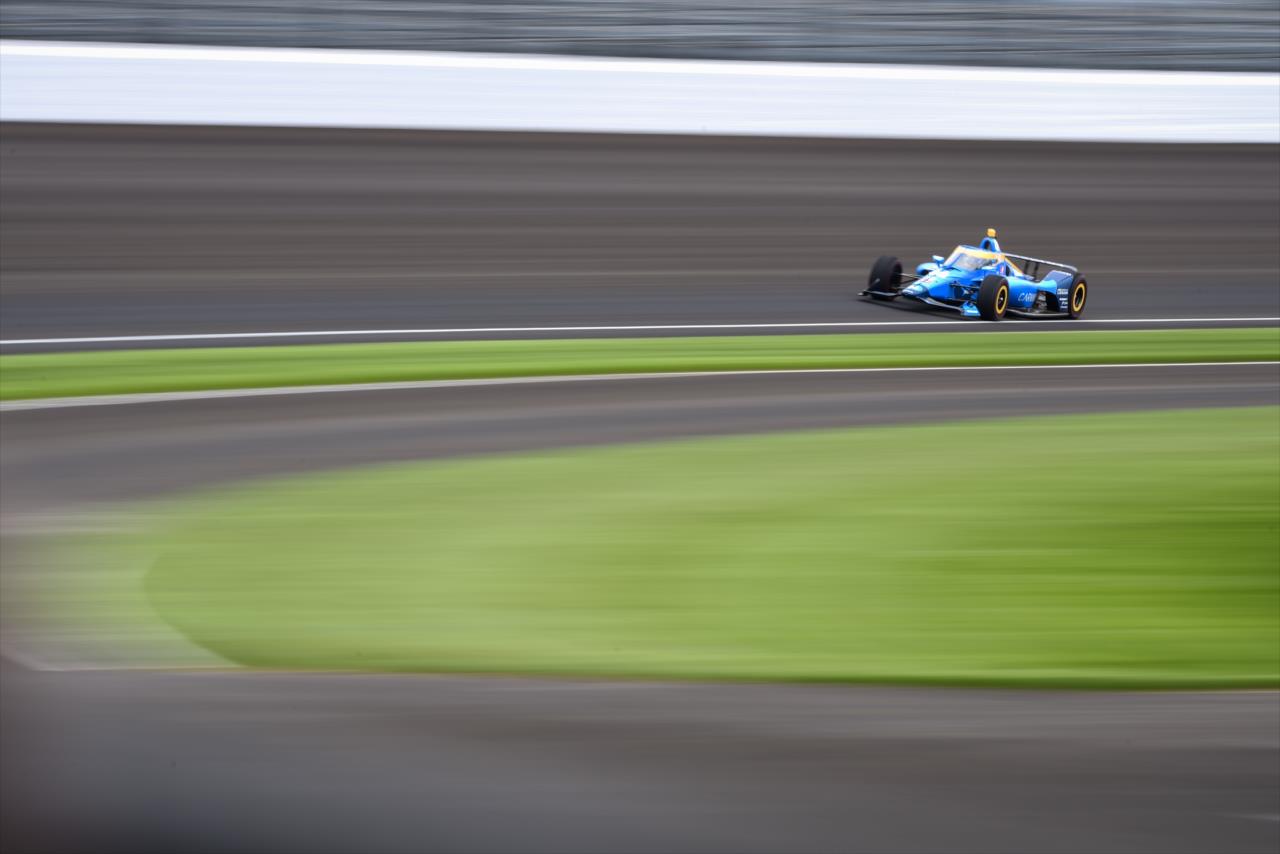 Jimmie Johnson - Indianapolis 500 Open Test - By: James Black -- Photo by: James  Black