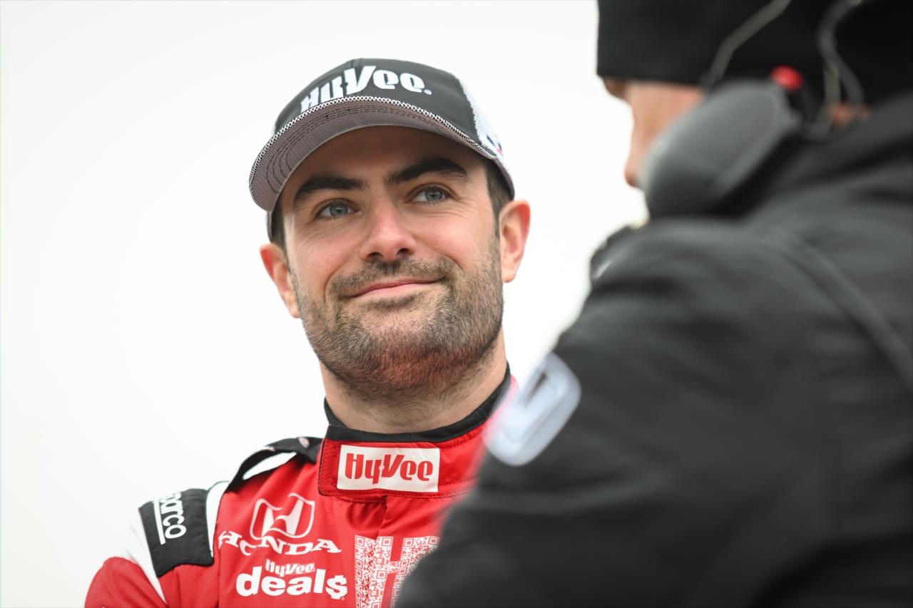 Jack Harvey - Indianapolis 500 Open Test - By: James Black -- Photo by: James  Black