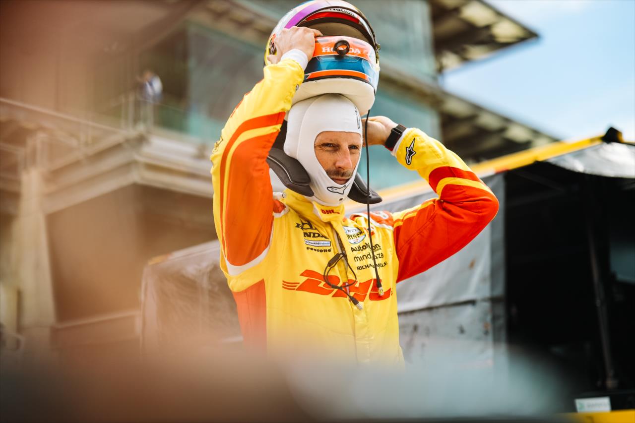 Romain Grosjean - Indianapolis 500 Open Test - By: Joe Skibinski -- Photo by: Joe Skibinski