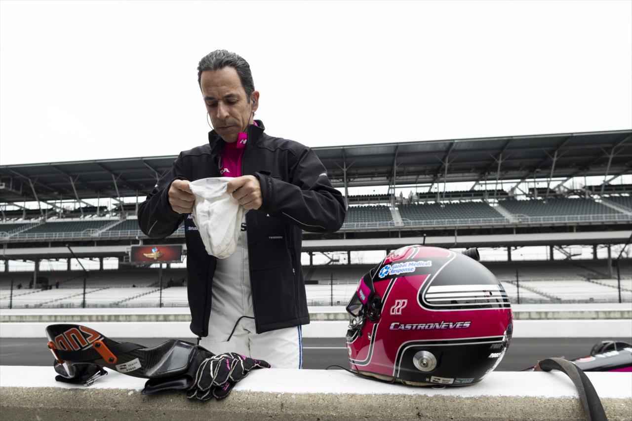 Helio Castroneves - Indianapolis 500 Open Test - By: Travis Hinkle -- Photo by: Travis Hinkle