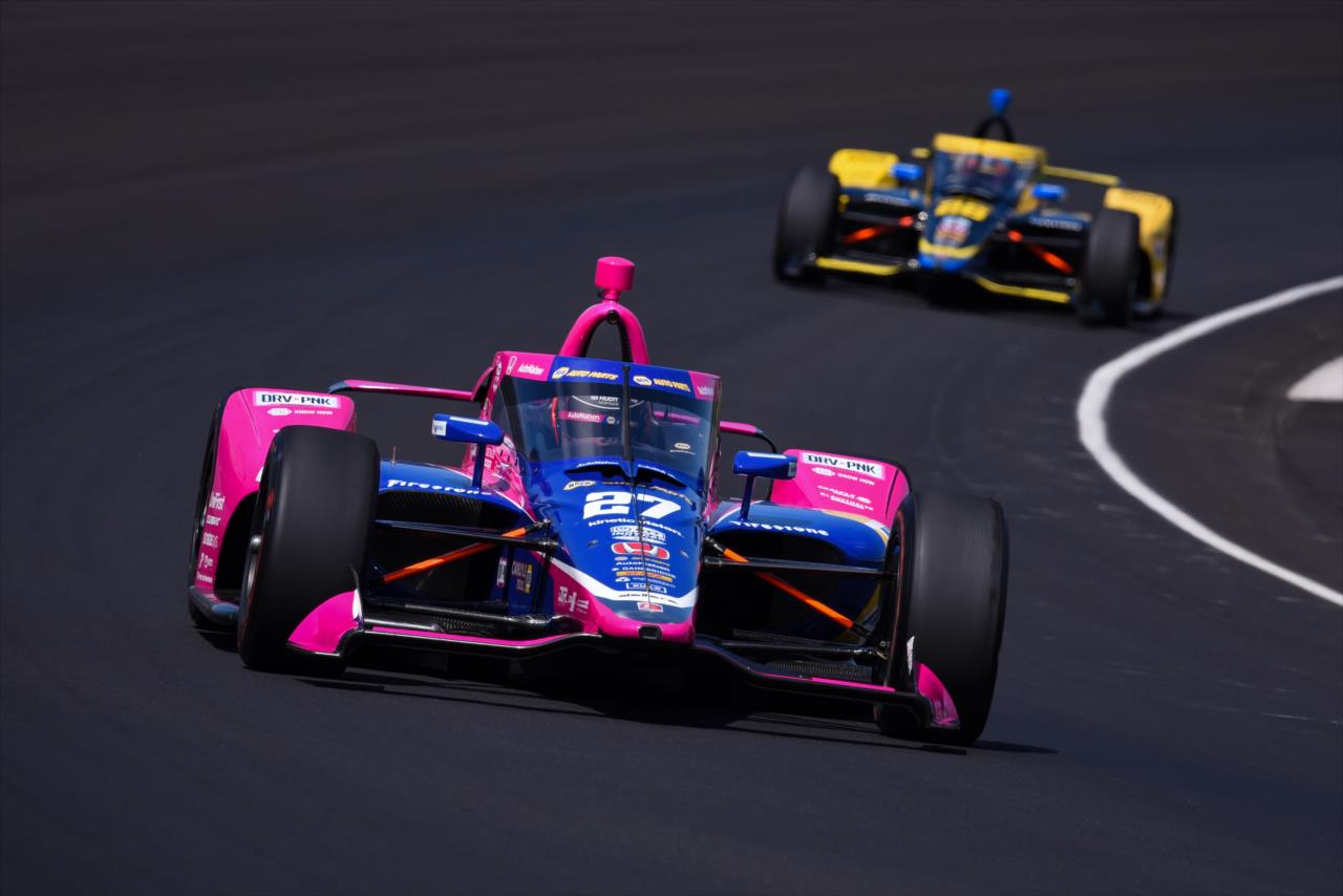 Alexander Rossi - Indianapolis 500 Open Test - By: James Black -- Photo by: James  Black