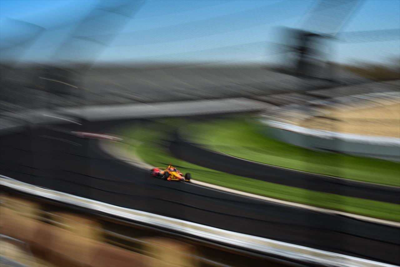 Romain Grosjean - Indianapolis 500 Open Test - By: James Black -- Photo by: James  Black