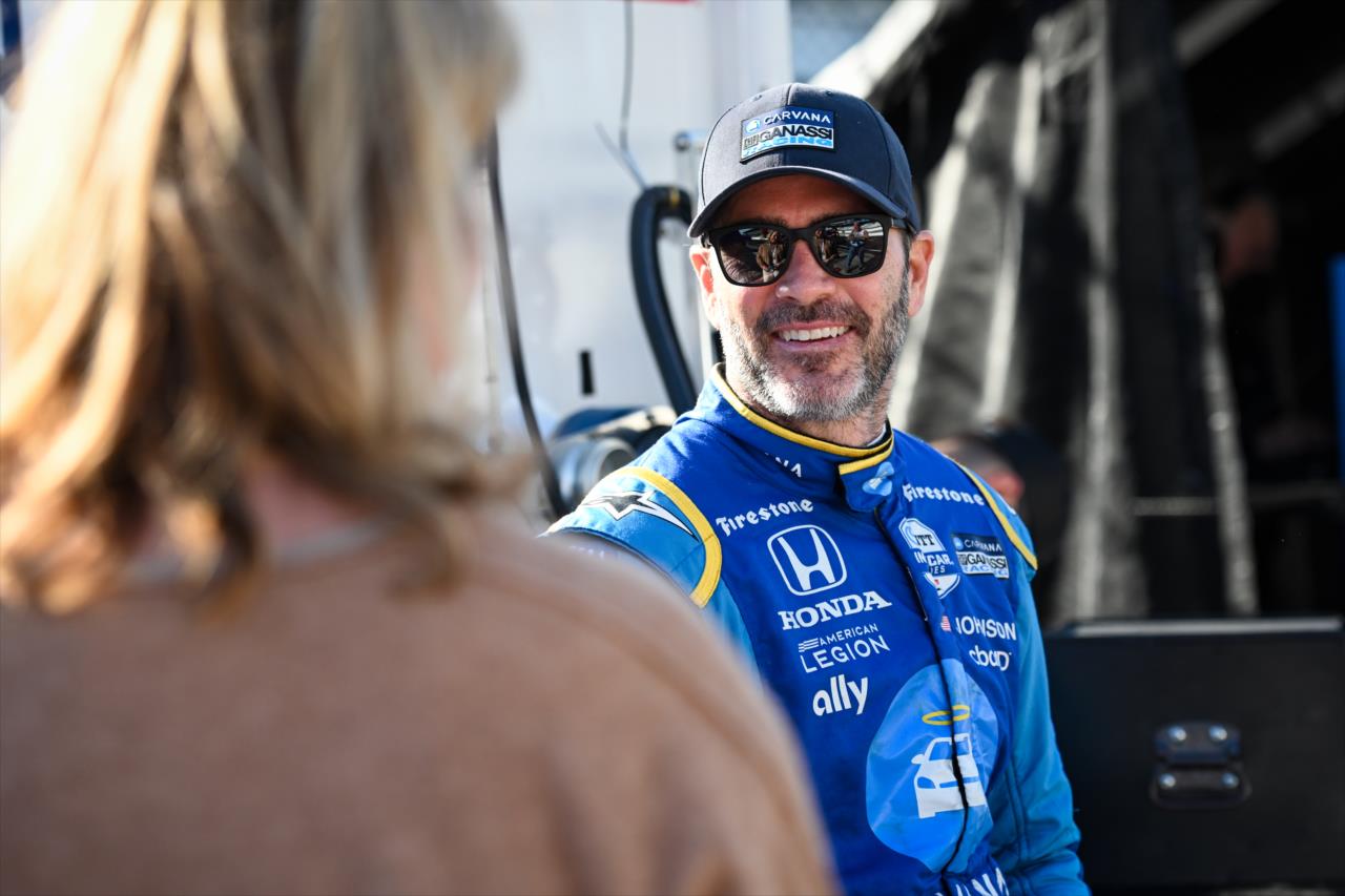 Jimmie Johnson - Indianapolis 500 Practice - By: Chris Owens -- Photo by: James  Black