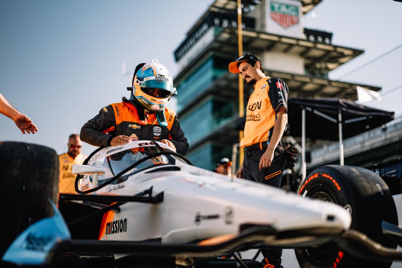 Juan Pablo Montoya - Indianapolis 500 Practice - By: Joe Skibinski -- Photo by: Joe Skibinski