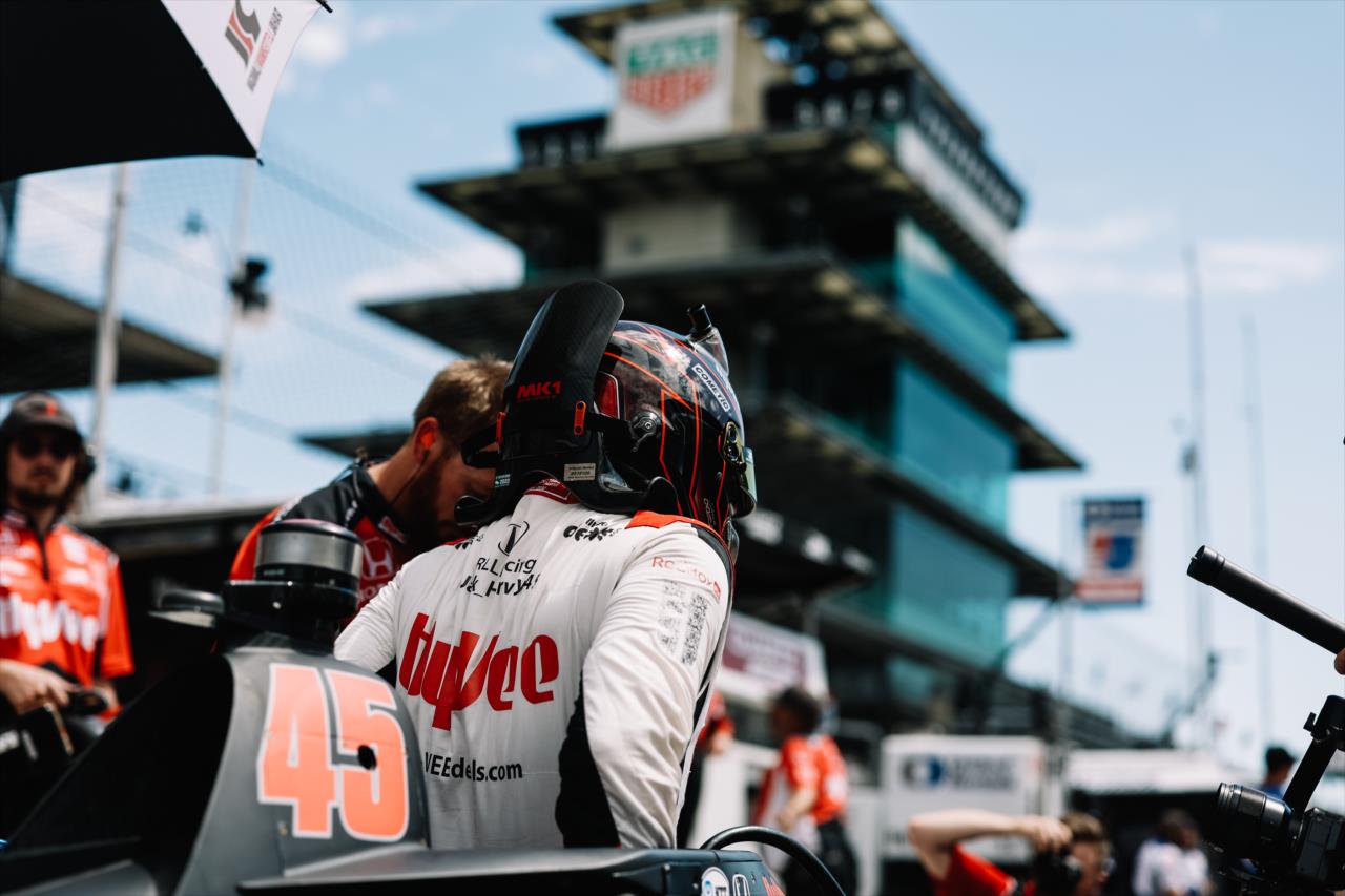 Jack Harvey - Indianapolis 500 Practice - By: Joe Skibinski -- Photo by: Joe Skibinski