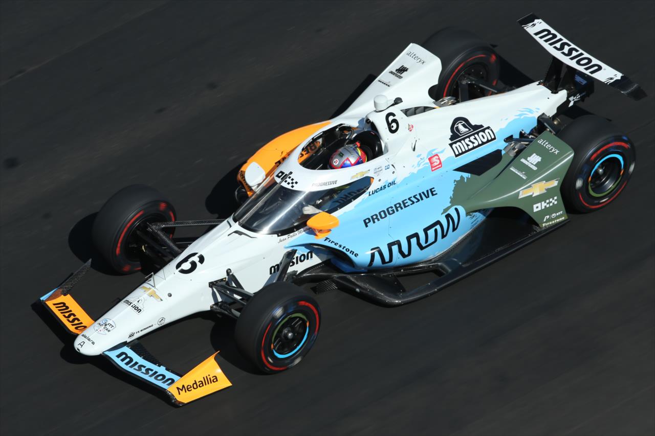 Juan Pablo Montoya - Indianapolis 500 Practice - By: Matt Fraver -- Photo by: Matt Fraver