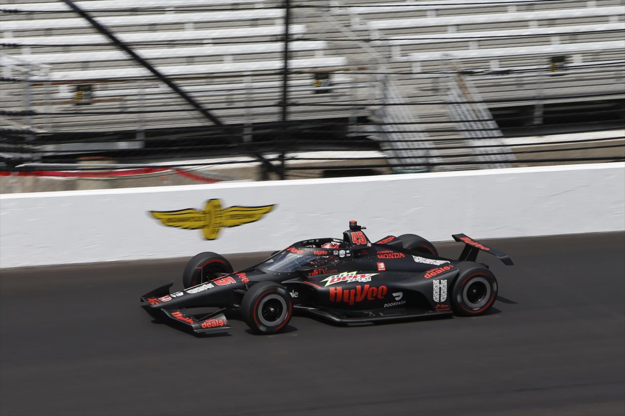 Jack Harvey - Indianapolis 500 Practice - By: Chris Jones -- Photo by: Chris Jones
