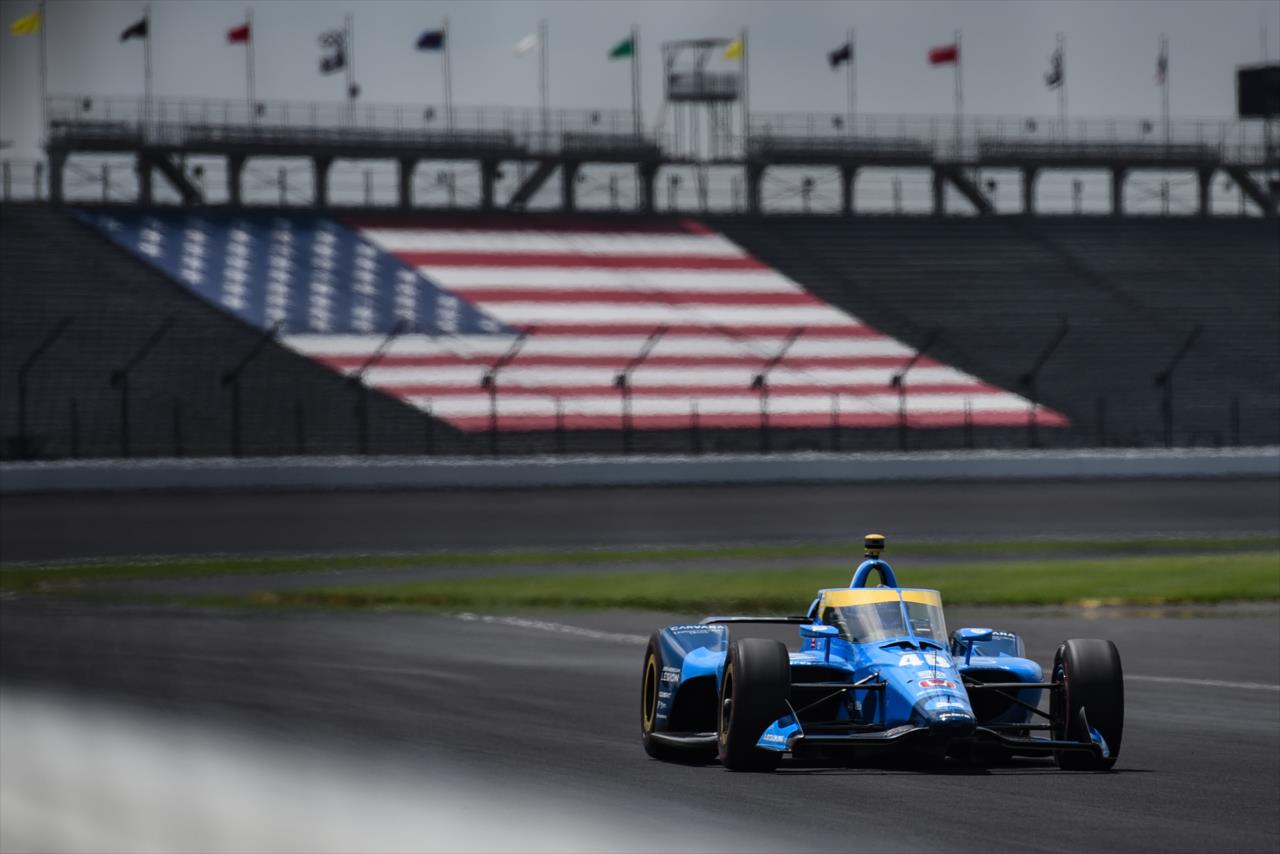 Jimmie Johnson - Indianapolis 500 Practice - By: James Black -- Photo by: James  Black