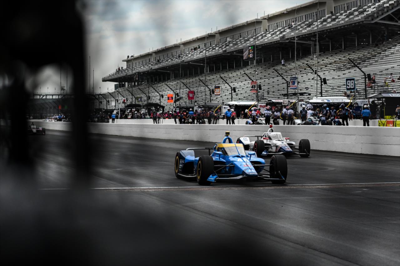 Jimmie Johnson - Indianapolis 500 Practice - By: James Black -- Photo by: James  Black