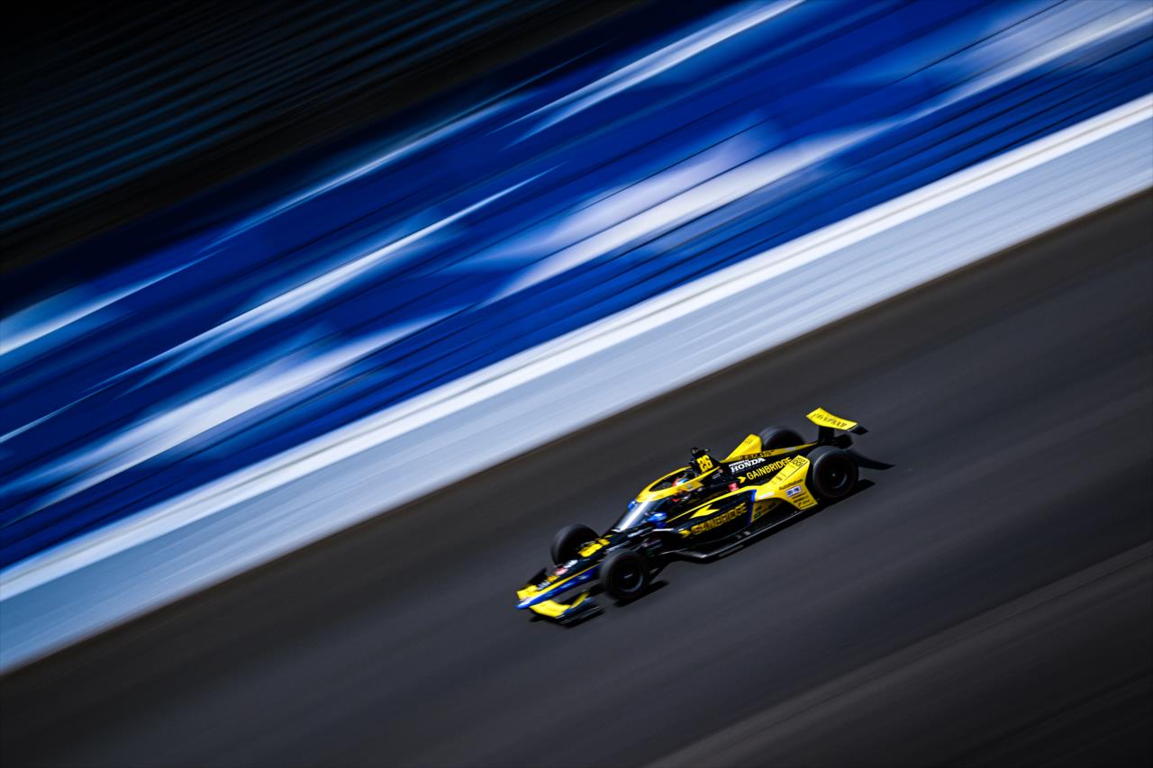 Colton Herta - Indianapolis 500 Practice - By: Karl Zemlin -- Photo by: Karl Zemlin