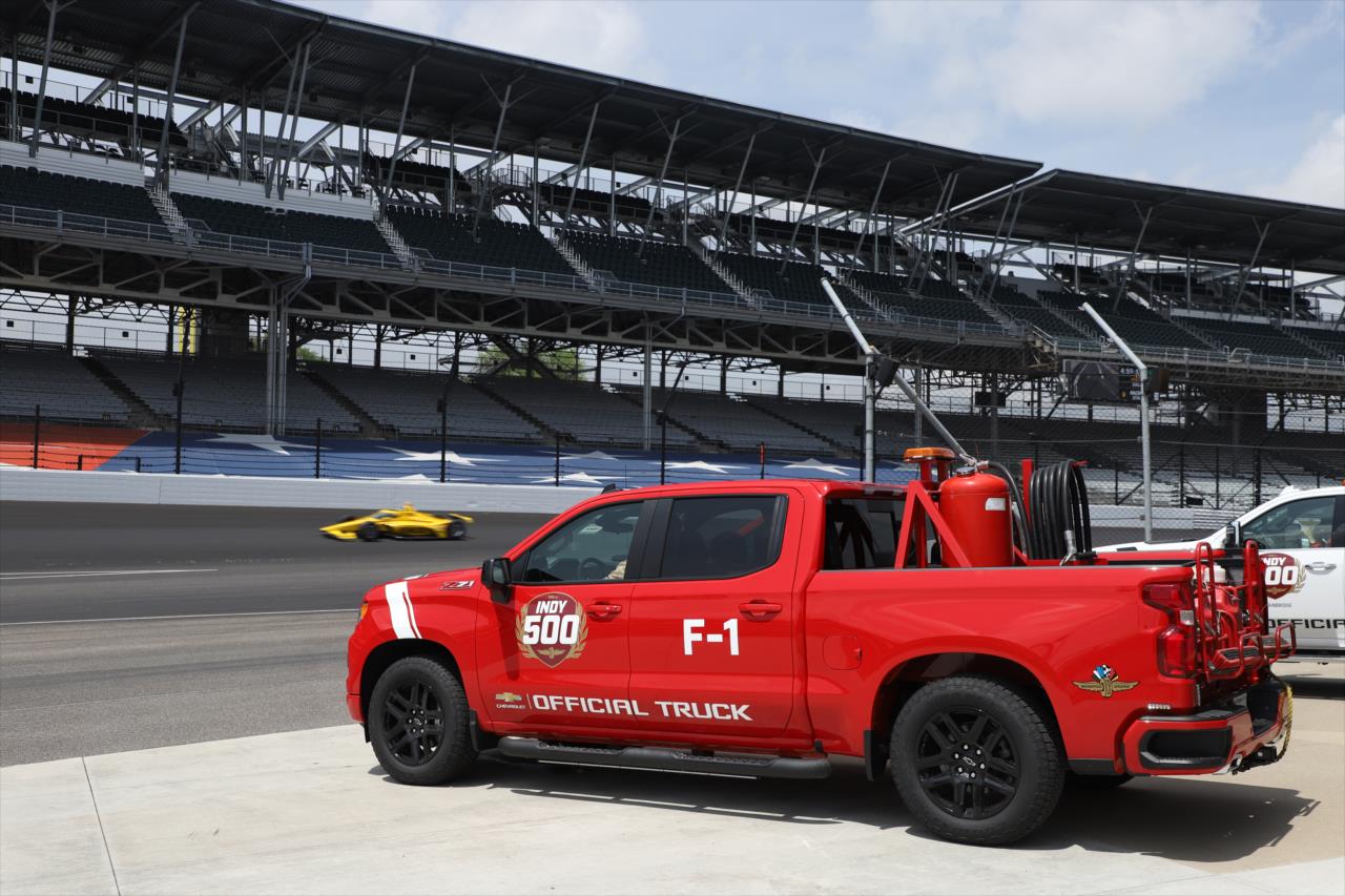Fire Safety - Indianapolis 500 Practice - By: Matt Fraver -- Photo by: Matt Fraver