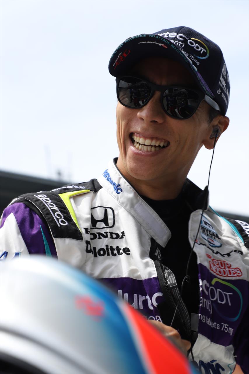 Takuma Sato - Indianapolis 500 Practice - By: Matt Fraver -- Photo by: Matt Fraver