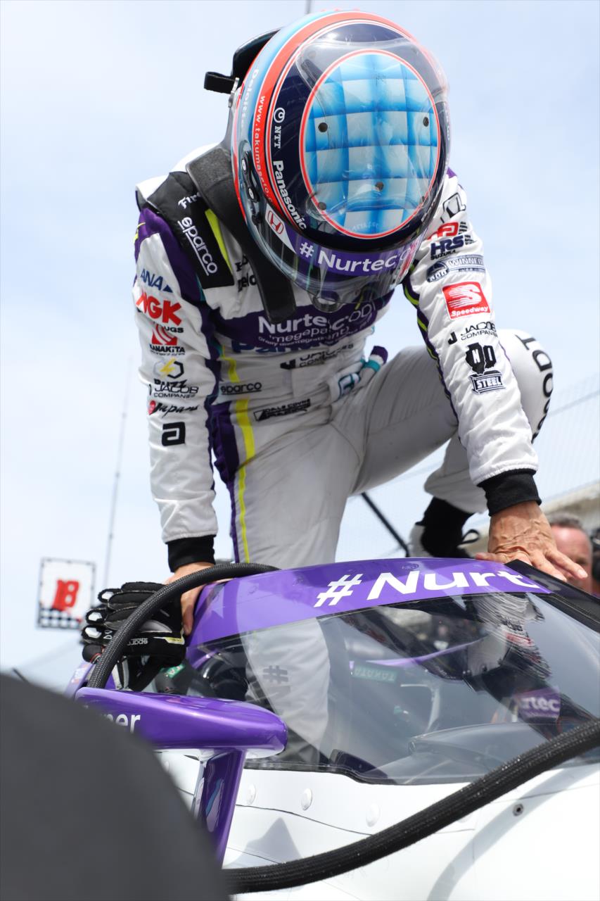 Takuma Sato - Indianapolis 500 Practice - By: Matt Fraver -- Photo by: Matt Fraver