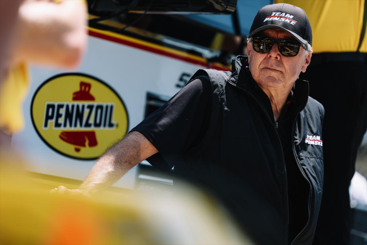 Rick Mears - Indianapolis 500 Practice - By: Joe Skibinski -- Photo by: Joe Skibinski